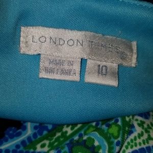 London Times Dresses - LONDON TIMES COLORFUL DRESS London Times Dresses - LONDON TIMES COLORFUL DRESS